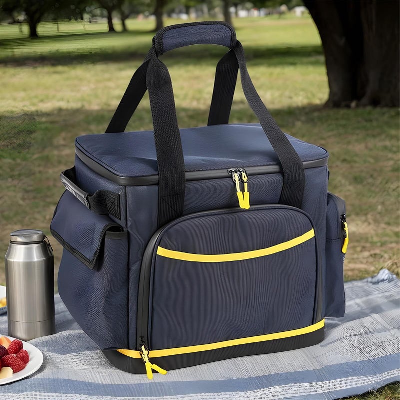 XL Waterproof Travel Charging Cable Organizer Carrying Case For Power Station - Image 4