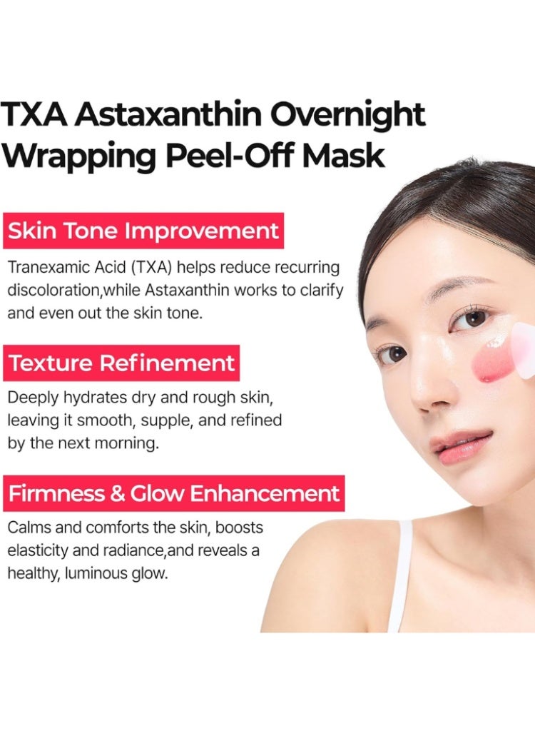 دكتور ميلاكسين إصلاح الخطوط الدقيقة، جفاف البشرة وترهّل الجلد — قناع Dr.Melaxin TX-Astaxanthin الليلي الملفّف لتجديد عميق مضاد للشيخوخة أثناء النوم - Image 3