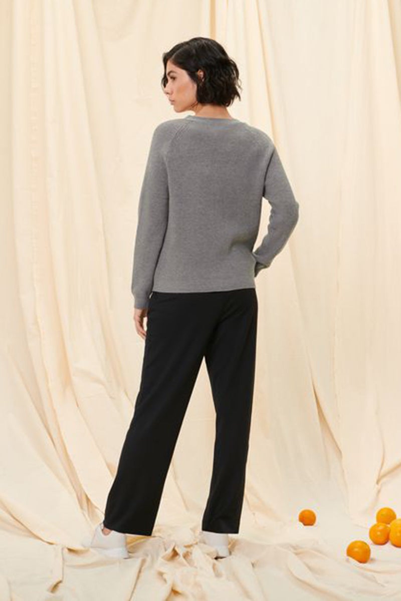 Tchibo Women Solid Sweatpants, Black  - Image 3