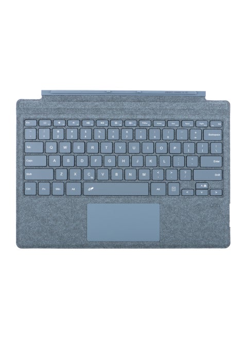 Wireless Bluetooth Keyboard Protective Cover Suitable For Surface Pro4 5 6 7 8 9X10 11 Tablet Keyboard Computer And Office Acces Ice crystal blue