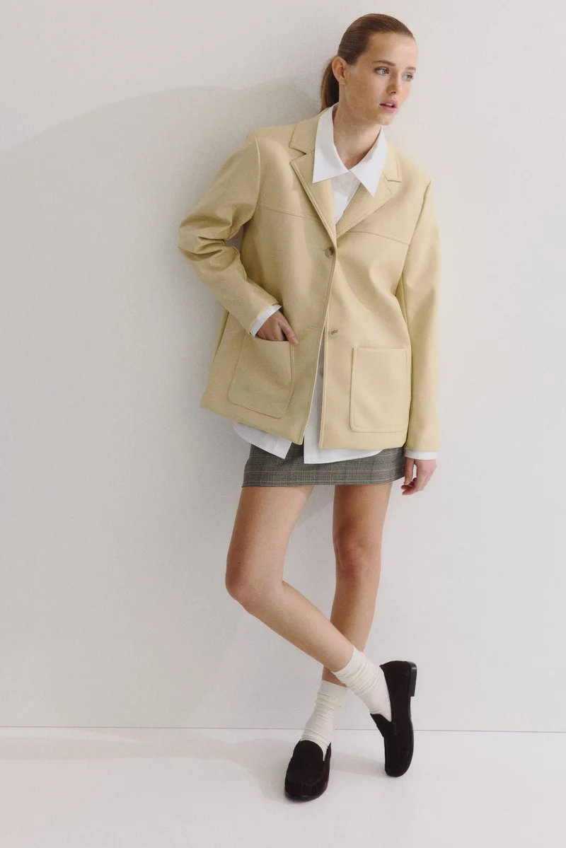 اتش اند ام جاكيت ناعم