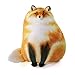 Sew Butiful Fox Stuffed Animal 14 Fox Plush Pillow Cute Plushies Throw Pillow Doll Big Plush Toys Birthday Gift for Girls Boys Girlfriend Kids Birthday Christmas - Image 3