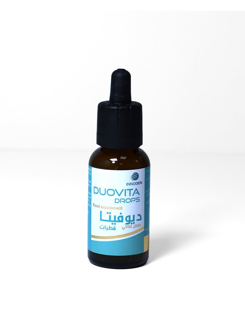 MARNYS Duovita Drops - Vitamin D3 + K2 with innovative liposomal technology to enhance absorption for bone and teeth health and immune support. - Image 3