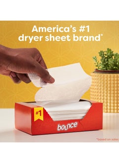 Bounce Fabric Softener Sheets Outdoor Fresh Scent 80 Count  - Image 2