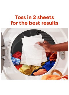 Bounce Fabric Softener Sheets Outdoor Fresh Scent 80 Count  - Image 5