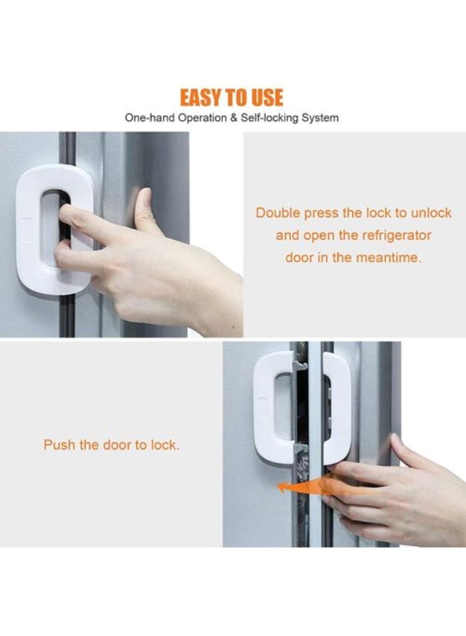Child safety locks, cabinet locks, refrigerator door locks, child safety locks - Image 4