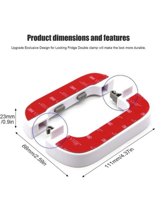 Child safety locks, cabinet locks, refrigerator door locks, child safety locks - Image 2