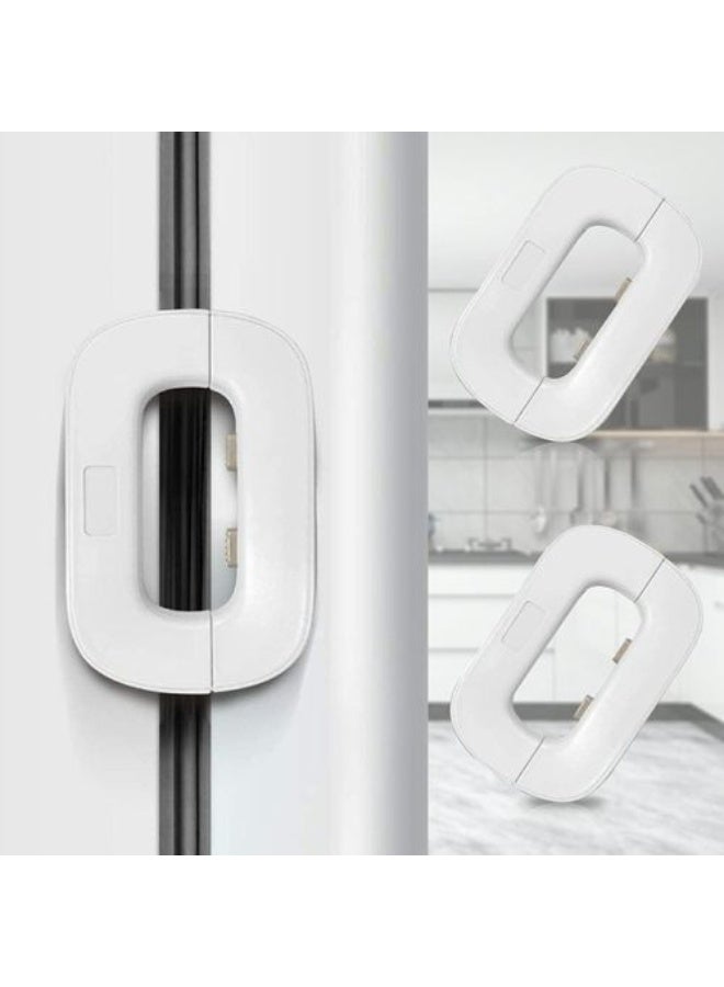 Child safety locks, cabinet locks, refrigerator door locks, child safety locks - Image 1