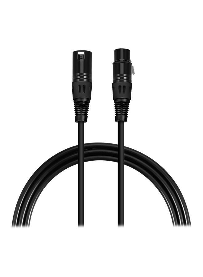 NIBEMINENT 3-Pin Male To 5-Pin Female DMX Converter Cable Black  - Image 5