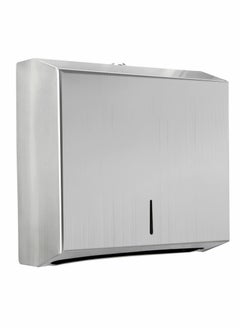 Generic Paper Towel Dispenser Wall Mount, Real 304 Stainless Steel Commercial Hand Towel Dispenser for Bathroom,Stainless-218  - Image 1