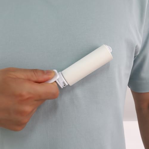 MINGRACE 2.95 inch Lint Roller Refill for MINGRACE Mini Lint Roller Travel Size Lint Remover Refills for Clothes, 6 Rolls by 40 Sheets per Roll Total 240 Extra Sticky Sheets (Refills Only) - Image 3