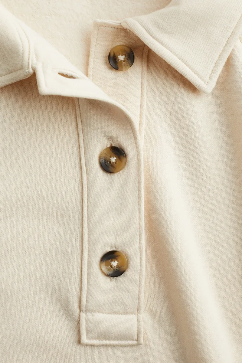 اتش اند ام سويت شيرت بياقة