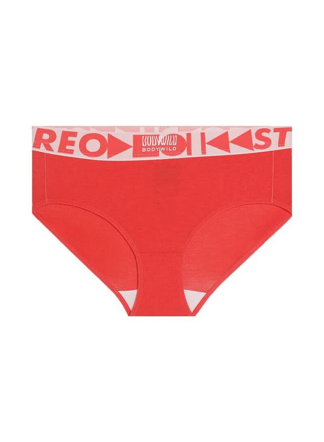 Bodywild Couple's Fashionable Elastic Hip-hugging Triangle Panties Zbl22qu1 Red 160 - Image 1