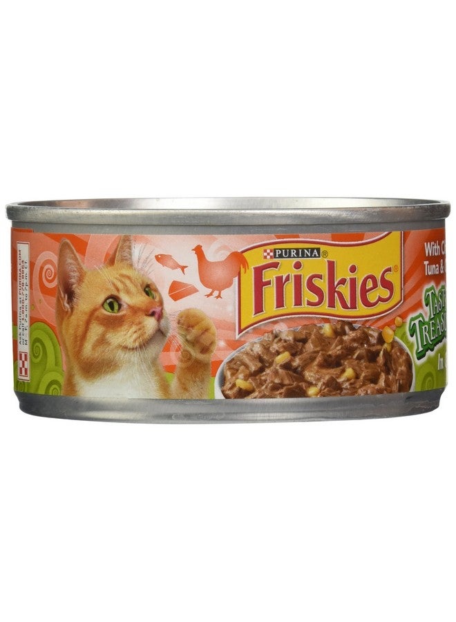 فريسكس طعام القطط المعلب من فريسكيز، دجاج وتونة، 5.5 أونصة، عبوة واحدة - Image 1
