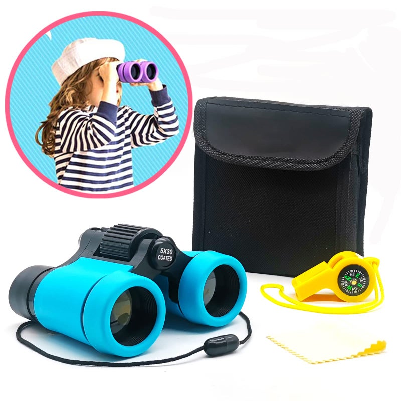 ARTOMIDE Binoculars for Kids Best Gifts for 312 Years Boys Girls HighResolution Optics Shockproof Mini Kids Binoculars Toys Folding Small Telescope for Bird Watching Camping Outdoor Play - Image 2