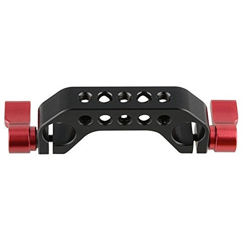 CAMVATE 15mm Rod Clamp with 1/4"-20 Thread for DLSR Camera Rig Cage Baseplate (Red)-2PCS - 1780 - Image 4