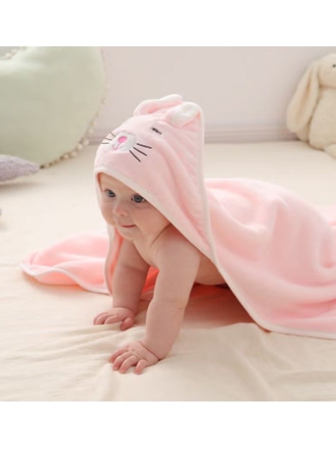 Generic - Hooded Towel - Rayon Made from Bamboo, Baby Stuff Towel-Ultra Absorbent, Hooded Towels for Baby, Toddler Bath Towel, Premium Soft Bath Towel,Baby Stuff Shower Gifts for Boy and Girl - Image 1
