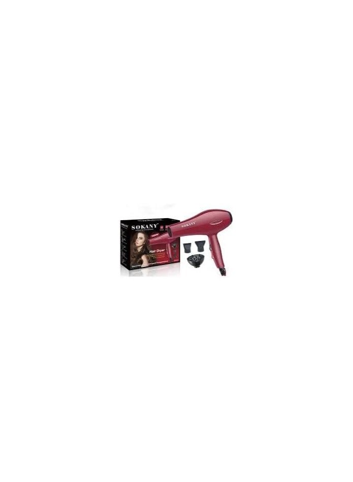 sokany Professional Hair Dryer SK-2215 - 2600 Watts, Hot and Cold Air Speeds, Ideal for Home and Salon Use - Image 2