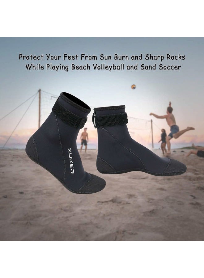 XUKER Neoprene Water Socks 3mm, Sand Proof Beach Volleyball Socks Diving Socks for Outdoor Water Sports - Image 5