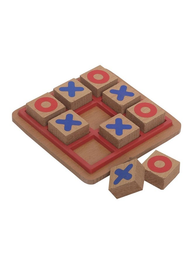 LUCID...We Build Relations LUCID...We Build Relations Classic Tic Tac Toe Game, Zero and Cross Game; Wooden, Birthday Return Gift for Kids with Complimentary Gift Wrap-(Pack of 6)  - Image 4