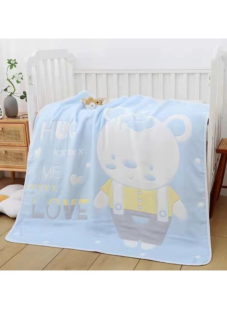 Loquat Pure Cotton Cartoon Printed Bath Towels