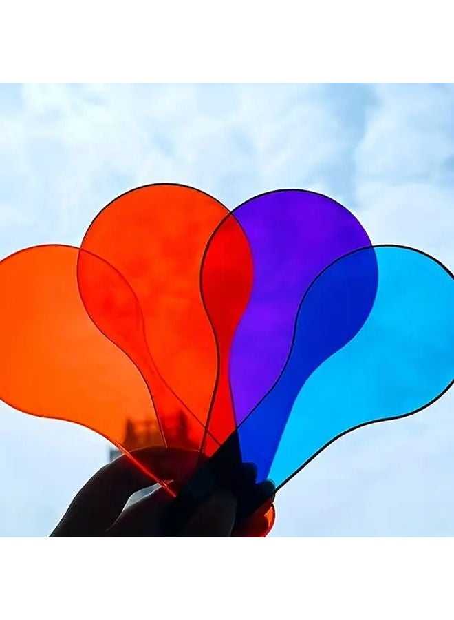 6pcs Color Mixing Synthesis Cards Primary Color Overlay Puzzle Science Experiment Educational Tool - Image 5