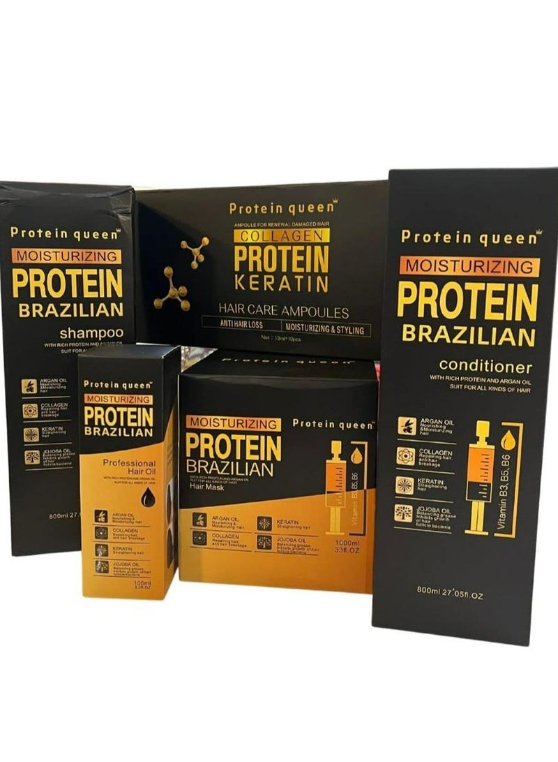 Protein queen Protein Brazilian Hair Oil 100 ML - Image 2
