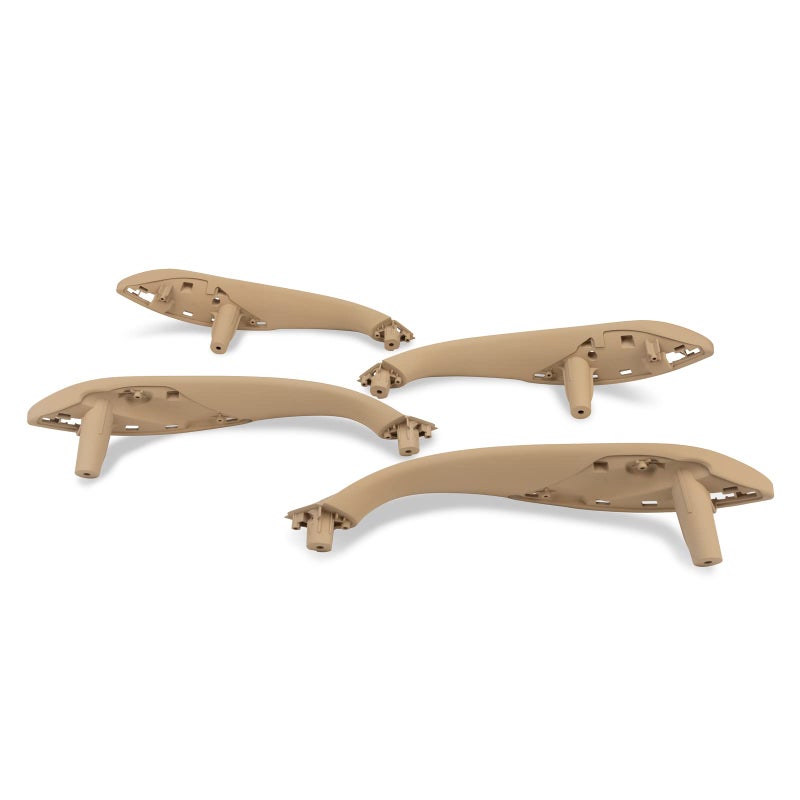 WEILEITE Front Interior Door Pull Handles Grab Bracket Trim Set Compatible with BMW 3 Series 4 Series 320328330335M3 20122018 and 428 435M4 20142017 Replace 51417279311Beige4Pcs