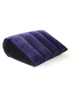Synthetic Portable Wedge Pillow Inflatable Cushion Body Positioners for Legs and Back Support Lightweight for Sleeping Reading and Rest Use in Bed Travel Camping Or Office Fast Inflating Deflation