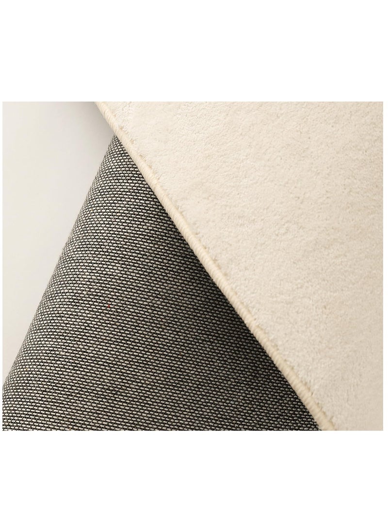 كي واي دي سجادة فيلفت للمساحات الكبيرة، سميكة، قابلة للغسل، كبيرة الحجم، بنمط كرتوني ناعم، مضادة للانزلاق، للسجاد الكبير في غرفة المعيشة وغرفة النوم، مقاس 160*230 سم. - Image 2