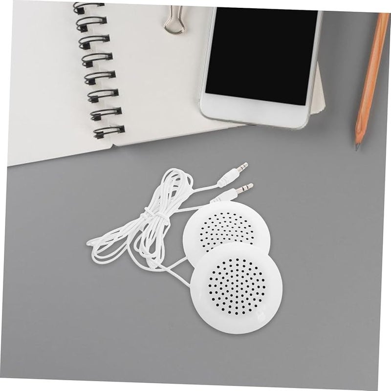 Jojofuny 2 قطعة مكبر صوت وسادة صغير للنوم، مكبرات صوت محمولة ستريو للهاتف Mp3 بحجم صغير - Image 5