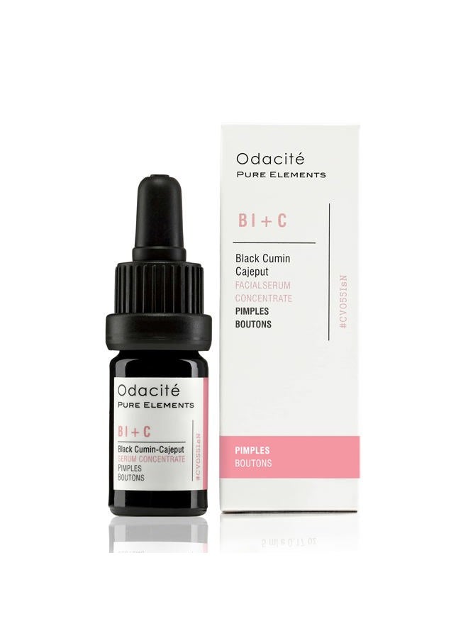 Odacite Odacité Acne Serum Concentrate for Face, Pore Cleanser Facial Oil for Pimples with Black Cumin + Cajeput - Purifying Facial Serum with Vitamin A & Natural Ingredients - 0.17 Fl. Oz - Image 1