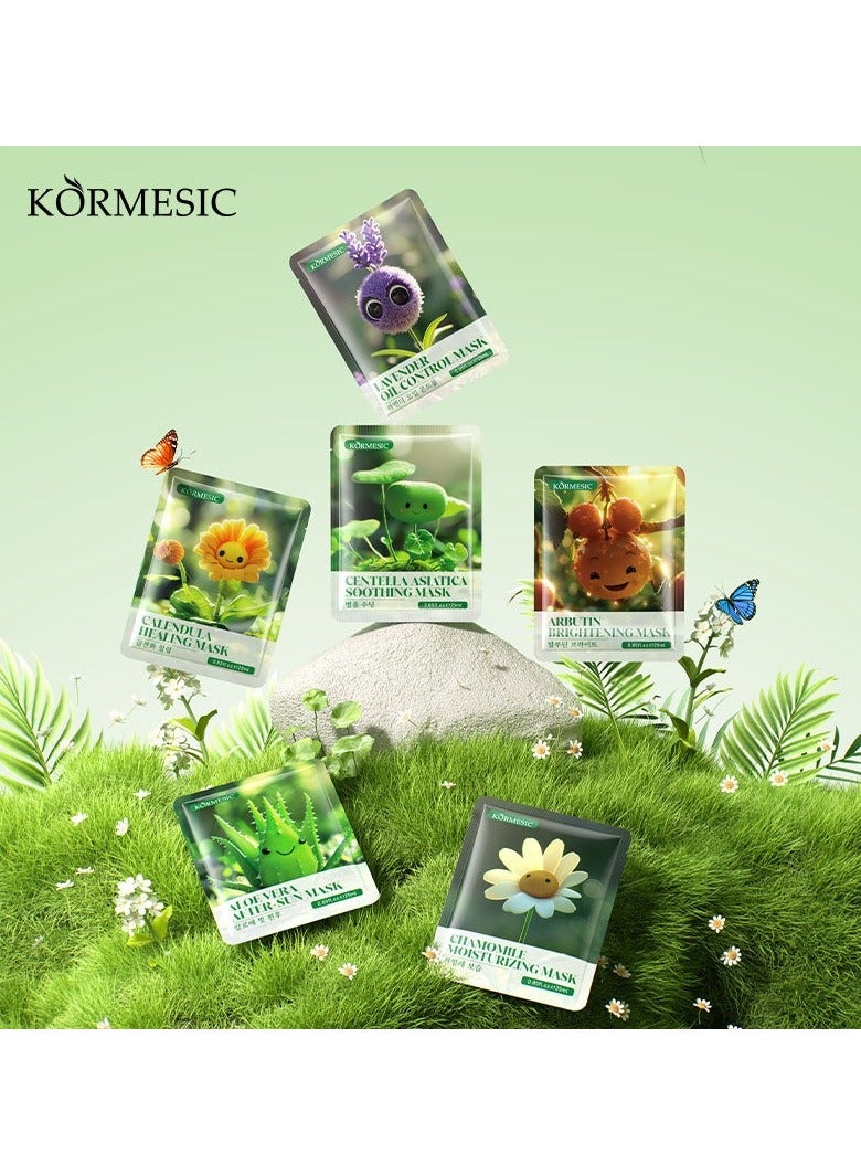 Kormesic Arbutin Essence Mask - 25ml x 5 Sheets  - Image 5