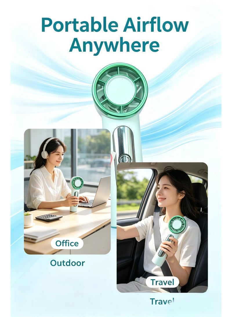 Mini Portable Turbo Handheld Fan - Image 4