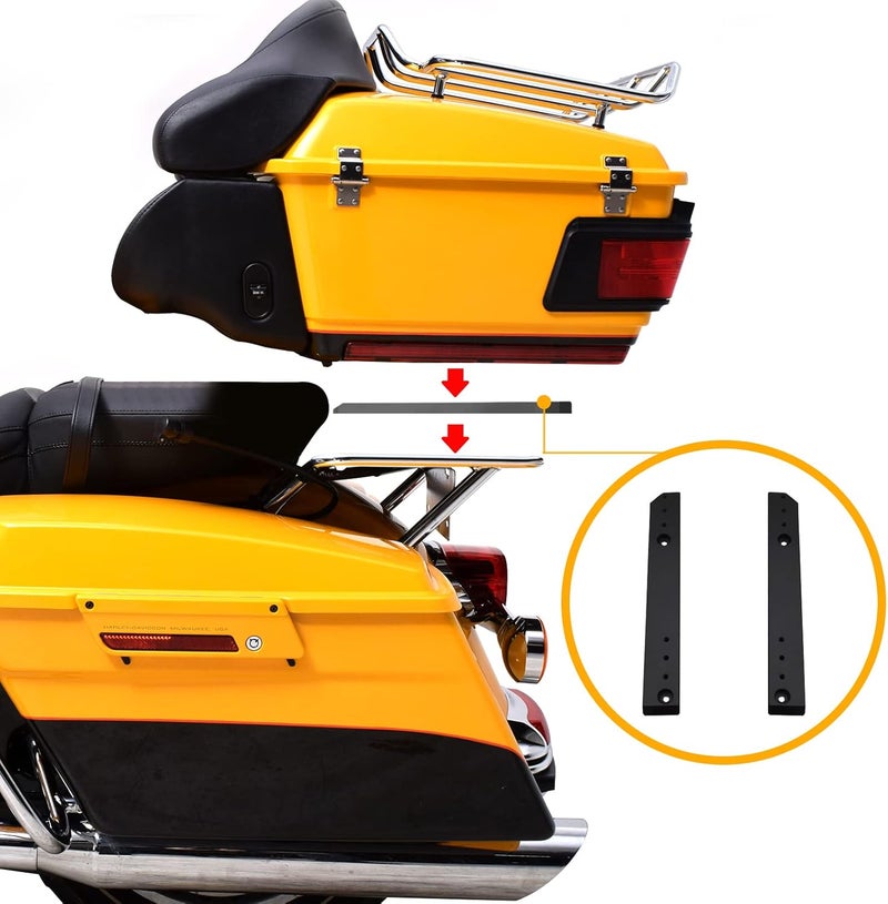 Dasen Adjustable 1"-3" Tour-Pak Trunk Relocator for Harley Touring Models 2009-2013 - Image 3