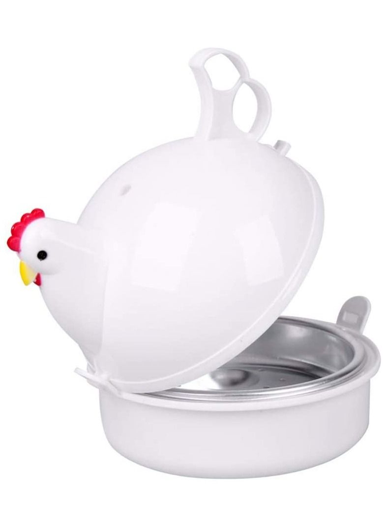 Wtrtr Wtrtr Egg Cooker, Electric Egg Beater, White Egg Steamer, Egg Cooker, 7 Egg Volume  - Image 3