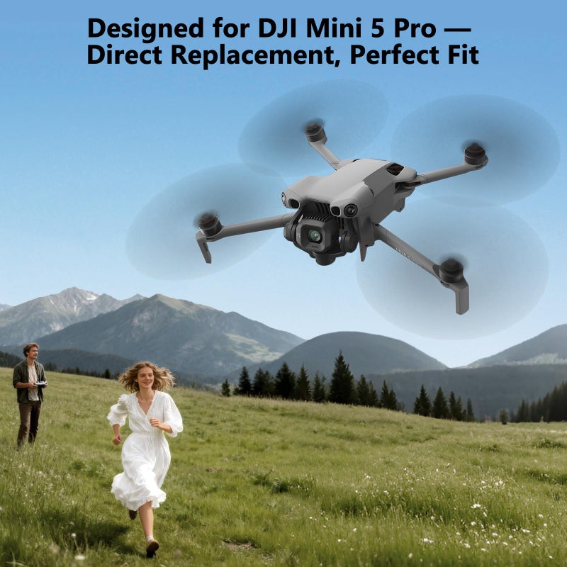 Betschkim 8-Pack Propellers for DJI Mini 5 Pro â€“ Low-Noise Precision-Balanced Drone Blades for Stable Flight, Lightweight Flexible Replacement Propellers with Quick-Release Design - Image 5