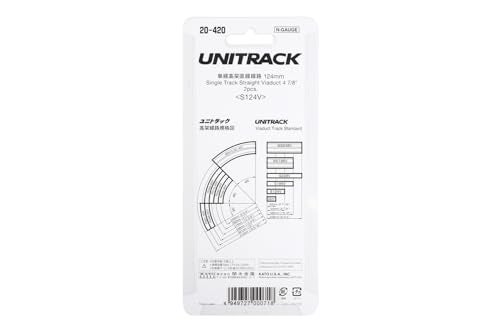 Kato USA Inc. N 124mm 4-7/8 Straight Viaduct 2 KAT20420 N Track - Image 5