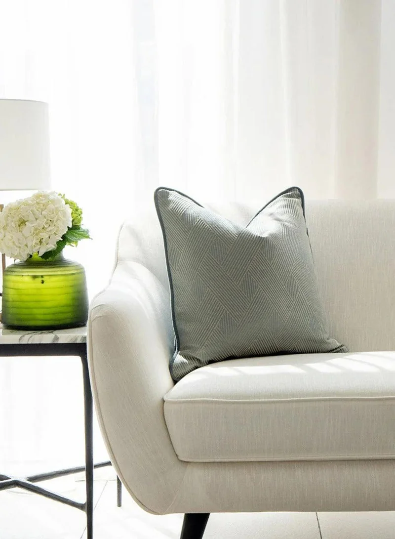 KNOT HOME Cushion Lucas Matisse (with filler) Pillow Knot Home Cover Set for Modern Sofa Contemporary Living Room Bedroom and Office Soft Washable