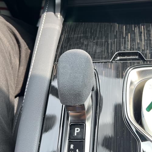 ZiWen New Interior Trim Center Gear Shift Knob Cover Accessories for Lexus RX 350 RX 500h 2023 2024 2025 NX 250 NX 350 NX 350h NX 450h 2022-2025 (Suede Black) - Image 3