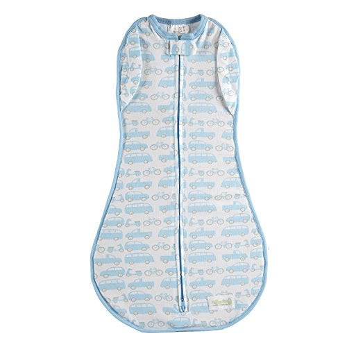 Woombie Convertible Nursery Swaddling Blanket - Swaddle Converts to Wearable Blanket for Babies Up to 3 Months - Vented (Beep Beep, 5-13 lbs) - Image 3