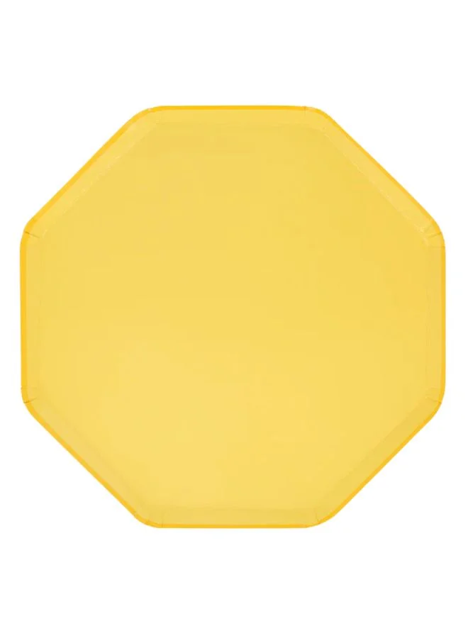 Meri Meri Lemon Sherbet Dinner Plates