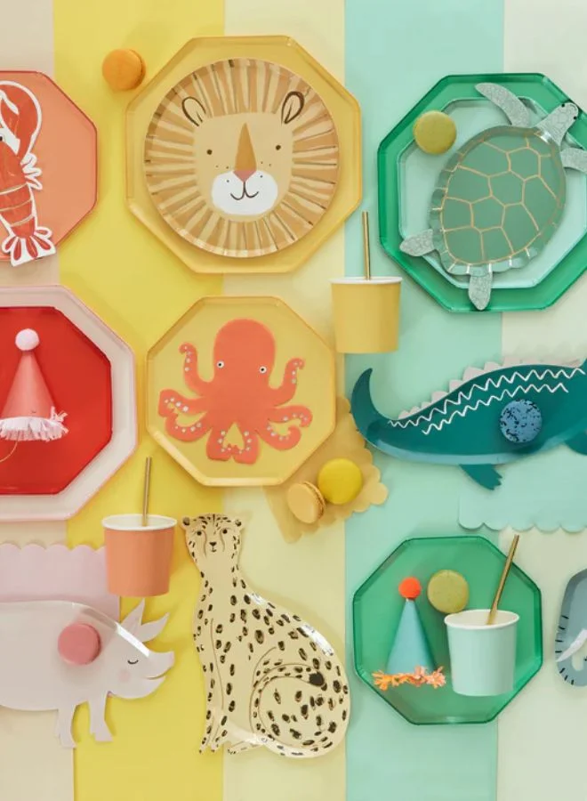 Meri Meri Lemon Sherbet Dinner Plates