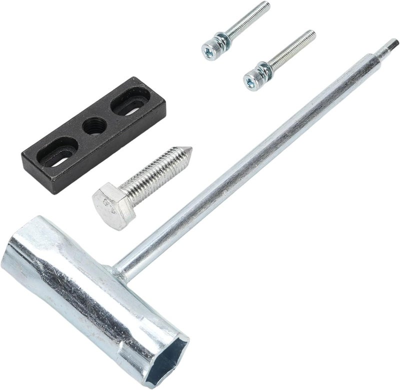 Flywheel Puller, Steel T Wrench for MS070 MS090 Chainsaws, Bearing Puller Tool with Flywheel Removal & Clutch Replacement, Ideal for Mechanic Bearing Maintenance (A Style) - Image 4