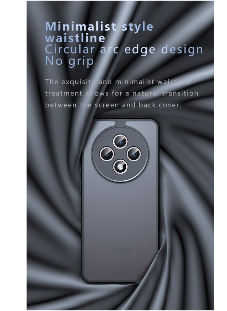 Generic - Oppo Reno12 F 4G / Oppo Reno 12F 4G - Shockproof Hard Case, Matte Clear Transparent Back Cover with Full Protection: Anti-Slip, Anti-Yellow, and Durable Protective Casing. - Image 1