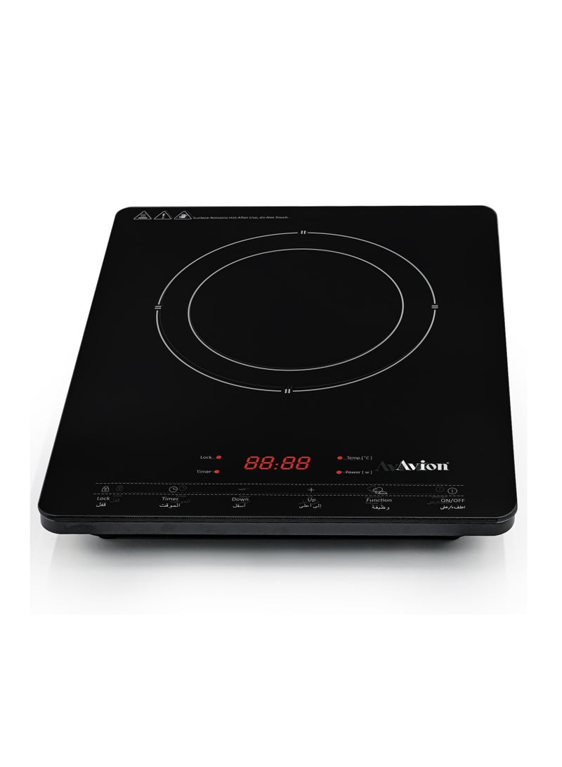 Avion Digital Induction Cooker | 10Level Temperature Adjustment | Touch Control | LED Digital Display - Image 1