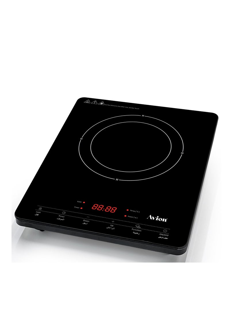 Avion Digital Induction Cooker | 10Level Temperature Adjustment | Touch Control | LED Digital Display - Image 3