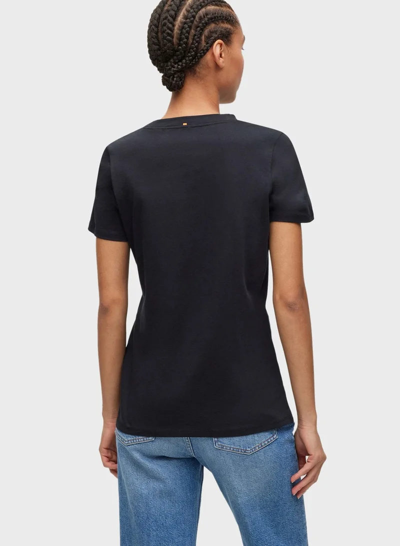 BOSS Crew Neck Logo T-Shirt