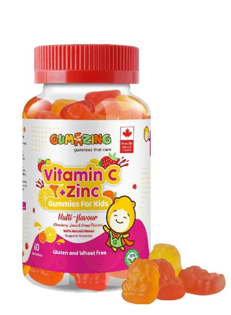 gumazing Gumazing Kids Gummies with Vitamin C & Zinc – 60 Gummies