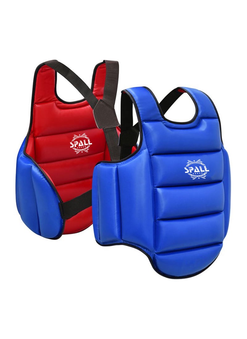 Spall Boxing Chest Guard  Body Protector Gear Ideal for   Martial Arts Muay Thai Taekwondo Kickboxing Gym Academy School Perfect for Men and Women  - Image 1